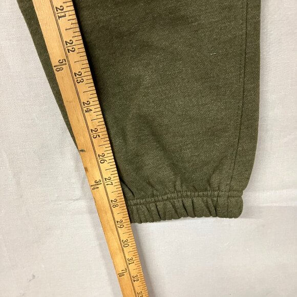 Goodfellow & Co Men's Small Green Heavyweight Fleece Jogger Pants Elastic Waist - Picture 13 of 13